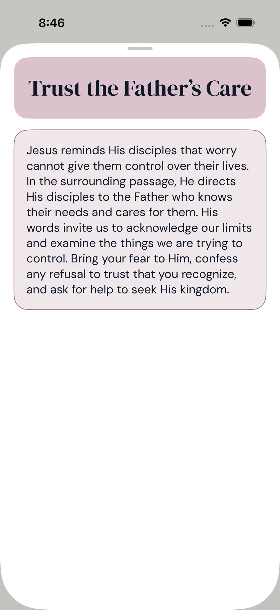 SimplyPray Confession full reflection reader opened