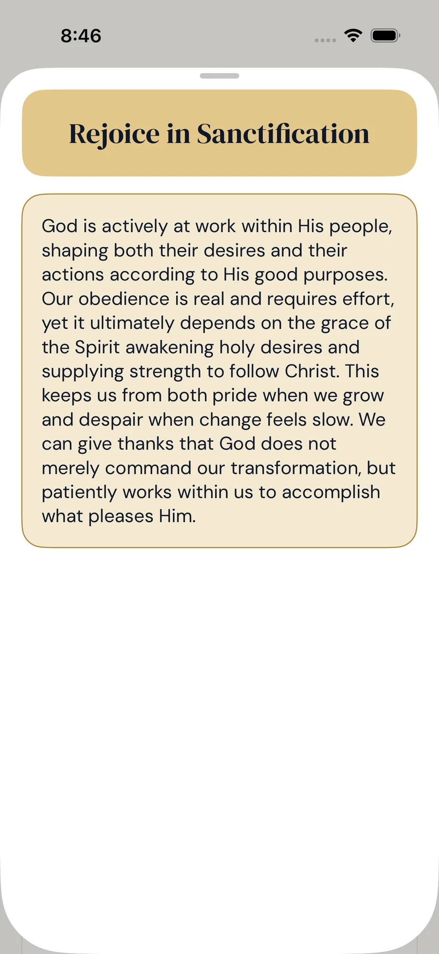 SimplyPray Thanksgiving full reflection reader opened